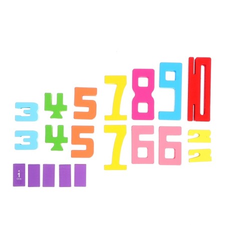 Developing set "Composition of the number", 19 digits, 15 cards, 3+-7