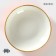 Porcelain salad Magistro "Cerera", 1.1 l, d = 18.5 cm, color orange color