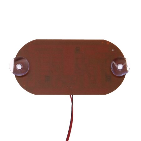 LED taxi sign 12 V, 45 LED, 13 × 6 cm, wire 150 cm, green-3