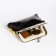 Wallet on the farmar, black color/gold