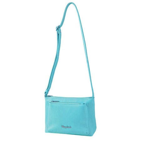 Cross-Bodi bag, lightning department, blue color 19x24x6cm