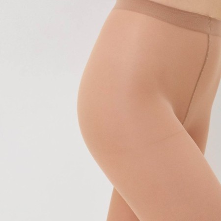 Female nylon tights, Innamore Bella 40 den, light tan (miele), size 5-2