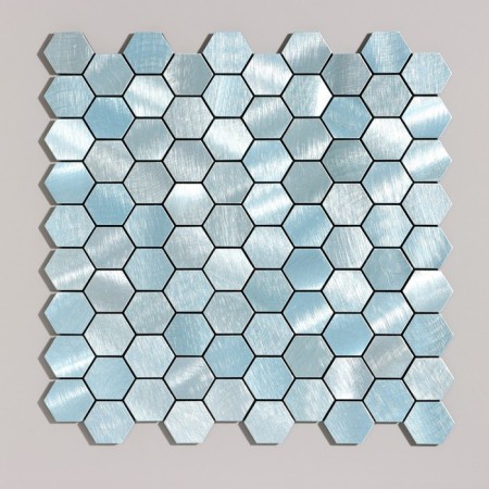 Self -adhesive panel 30*30cm mosaic honeycomb, turquoise
