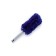 Dust brush manual acrylic, blue color