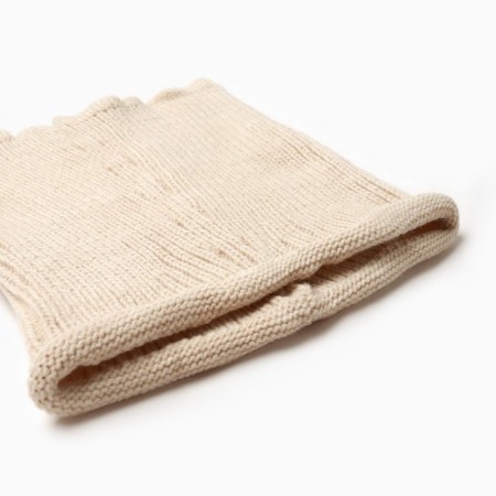 Scarf (snood), beige color-1