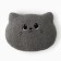 Decorative Etheel Pillow "Kit" 30*37 cm, cent