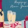 Napkin on the table "Happy New Year", PVC, 40*29 cm
