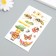 Tattoo on the body color "insects" mix glitter 7.5x12 cm