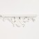 Nast-layer decor, 15.2 x 45.5 cm, white