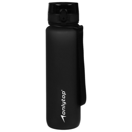 Sports bottle for water ONLYTOP, 1000 ml, black color-4