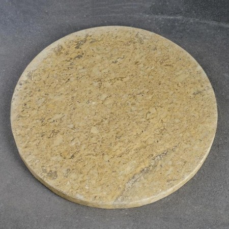 Big stone volcanic round, 30x2 cm