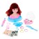 Doll-maneken to create hairstyles "Stylist" with accessories, mix