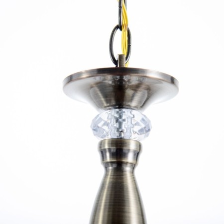 Virginia chandelier 5x40W E14 bronze 58x58x76 cm. Model F761TT-671-7