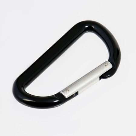 Carabiner with a latch, 7.5x4 cm, mix-2