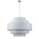 Suspended Indigo lamp, 13018/6p White. 6x60W, E27, 800x800x620/2120 mm, white color
