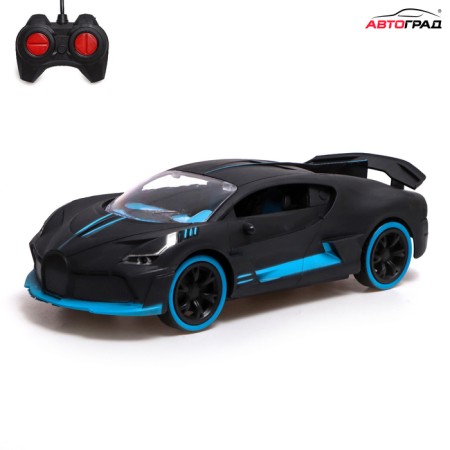 Radio -controlled machine "Shokukar", 1:14, works from batteries, black color