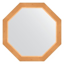 Mirror in the baguette frame, pine 62 mm, 66x66 cm
