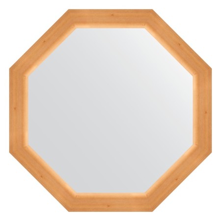Mirror in the baguette frame, pine 62 mm, 66x66 cm