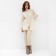 Women's shirt minku: casual collection beige color, river 48