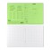 Notebook 12 litas in a cage with a plastic cover on the A5+, Erichkrause "Coverprio Neon", green