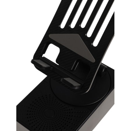 Portable column 3 in 1 PS-50, phone holder, Power Bank, 5 watts, 1500 mAh, black-9