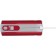 Mixer Bosch MFQ40303, manual, 500 watts, 5 speeds, 2 nozzles, red
