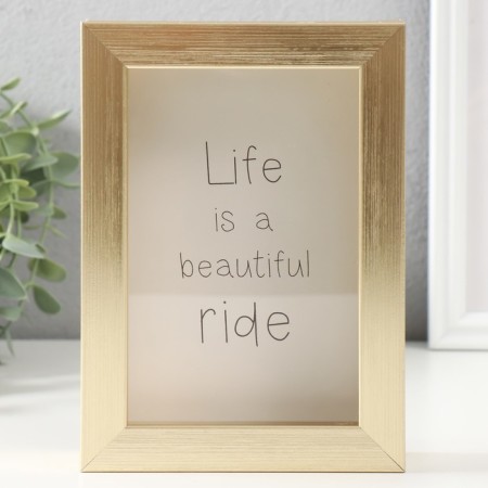 Interior plastic piggy bank "Life is a beautiful road" 17x12x3.8 cm-5