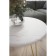 Journal table "Reed Gold 530", 550 × 550 × 550 mm, color white marble
