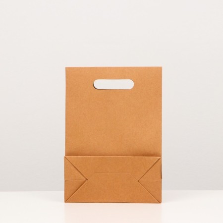 Box-pack, craft, with a window, 26 x 19 x 9 cm-2