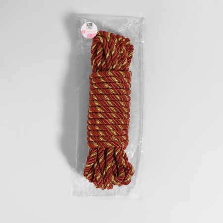 Cord twisted, d = 8 mm, 9 ± 1 m, burgundy color-3