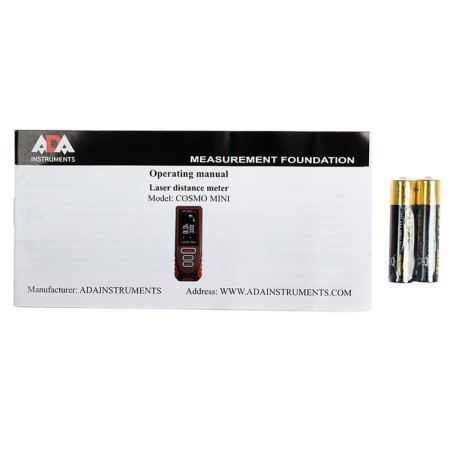 ADA Cosmo mini laser rangefinder, range 0.05-30 meters-6
