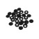 Decorative cap for screws, black, set 100 pcs