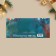 Money envelope "Happy New Year", winter flowers, 17.5 x 8 cm, New Year