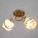 Jeannet chandelier 2x40W E27 Gold Model: 2800064