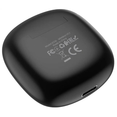Hoco ES56 wireless headphones, inserts, TWS, BT 5.1, 30/320 mAh, black-4