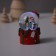 Souvenir Polystone Water Ball Light "Santa Claus. Gift" MIX 4.5x4.5x7.5 cm