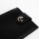 Male purse on a magnet, department for bills, for cards, black color
