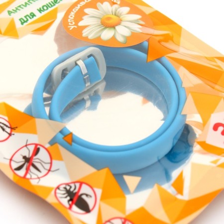 Bio -hazelnik "Pijon" for cats and small dogs, soothing, blue, 35 cm-2