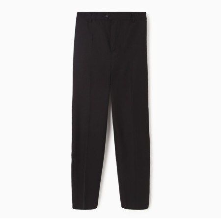 School trousers for a boy, black color, height 158-164 cm