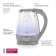 Electric kettle “EK-1801G, glass, 1.8l, 1850 watts, smoky color
