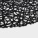 A set of serving napkins on the table “Spider Web”, D = 38 cm, 4 pcs, black color