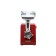 Electric meat grinder Oursson MG5530/RD, 500 watts, 1.6 kg/h, reverse, red