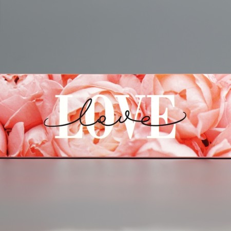 Box for sweets, confectionery packaging, 5 cells, “Love”, 5 x 21 x 3.3 cm-4