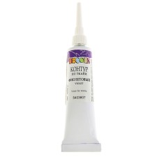 Contour on fabric 18 ml, ZHK Decola, purple (5403607)