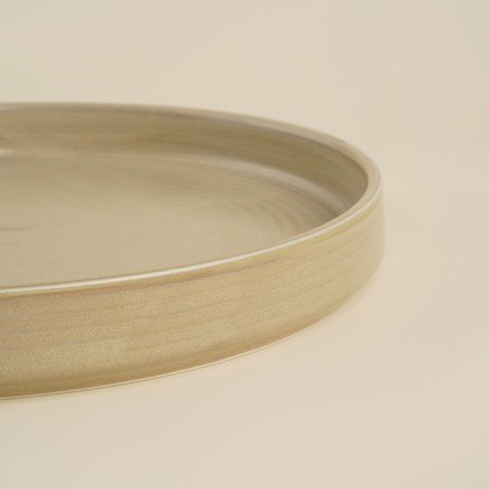 Porcelain dining plot Sl Home "Sandy Breeze", D = 26 cm, beige color-2