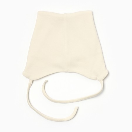 Baby hat, dairy color, size 46-48 (1-2 months)-2
