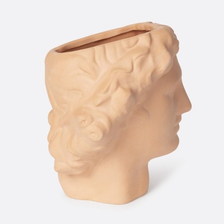 DOIY APOLLO flower vase, 23.4 cm, terracotta color-3