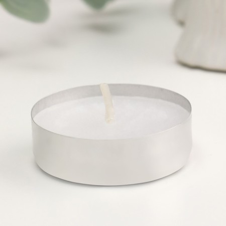 A set of tea candles "Classic", white, 100 pieces-5