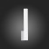 Wall lamp ST LUCE. SL1599.101.01. 1x6 W, LED, 4000K, 450 LM, 4x30 cm, chromium color