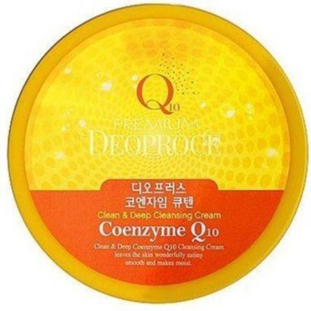 Facial cream cleansing with coenzym Q10 Premium Deoproce Clean & Deep 300 gr